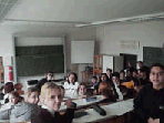 Unterricht im Physiksaal