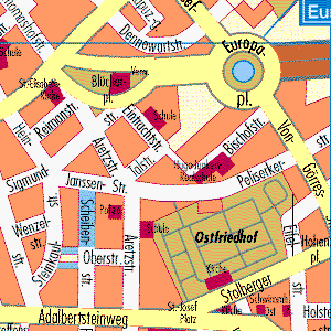 Genauer Standort der Schule