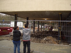 Bild von Baggerarbeiten