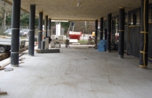 Bild Bauarbeiten Mensa Stand 14. Mrz 2011