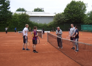 Bild von der Tennis-AG